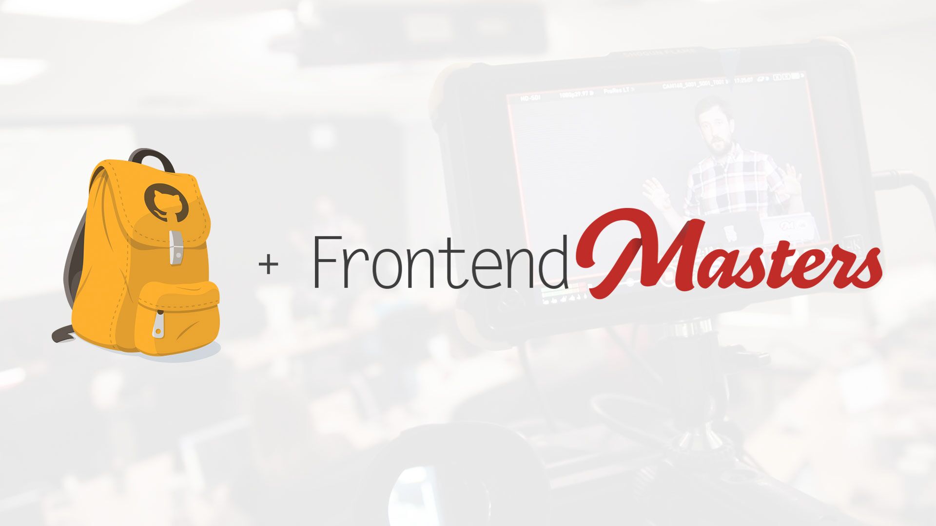 Pack import. Frontend Masters. GITHUB student Pack. Фронтенд Мастерс .сом.