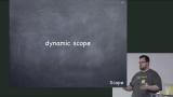 Dynamic Scope