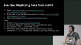 Exercise 9: Displaying Data from Reddit