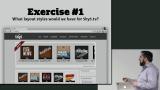 Exercise 1: Layout Styles