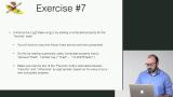 Exercise 7 Solution, Part 1