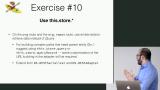 Exercise 10 Solution, Part 1