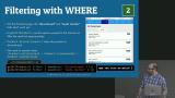 Filtering via WHERE Exercise