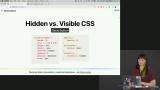 Hidden vs Visible CSS Rules