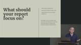 Create a Report & Gather Feedback