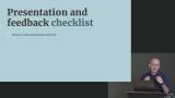 Design Presentation Checklist