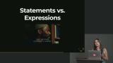 Statements vs Expressions