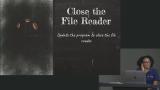 Closing the File Reader