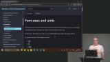 Font Sizes & Units